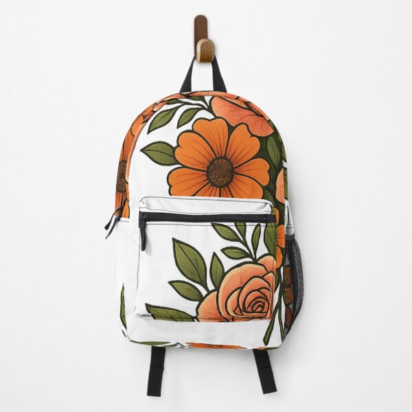 Item preview, Floral Harmony – Orange Bloom Collection designed and sold by PastimeMastery.