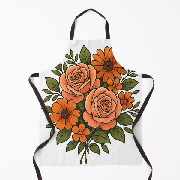 Item preview, Floral Harmony – Orange Bloom Collection designed and sold by PastimeMastery.