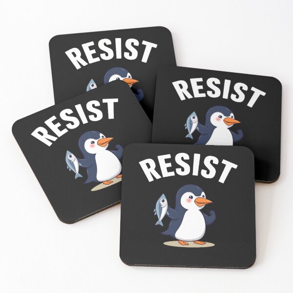 Item preview, Resist-Penguin designed and sold by Haji  Kamora.