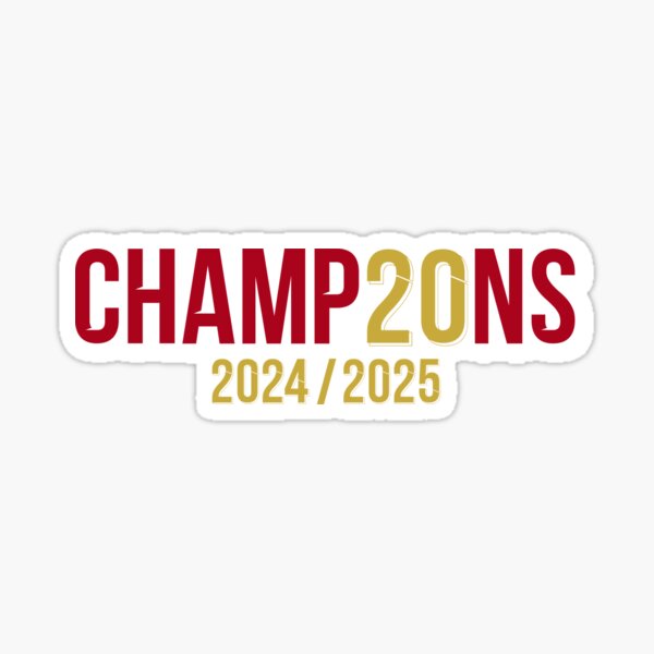 Item preview, Liverpool 2025 Premier League Champions designed and sold by raedlisam.