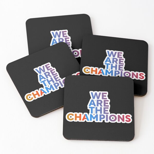 Item preview, We Are The Champions designed and sold by ZooStateofMind.