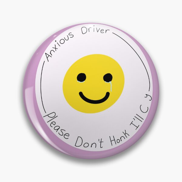 Item preview, Anxious Driver, please don't honk I'll cry designed and sold by lemonadesandwich.