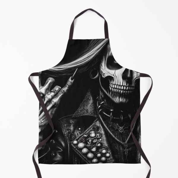 Item preview, Black Metal Rocker Art designed and sold by TheDarkWardrobe.