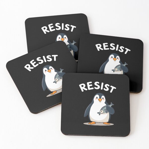 Item preview, Resist-Penguin designed and sold by Haji  Kamora.