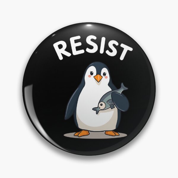 Item preview, Resist-Penguin designed and sold by Haji  Kamora.