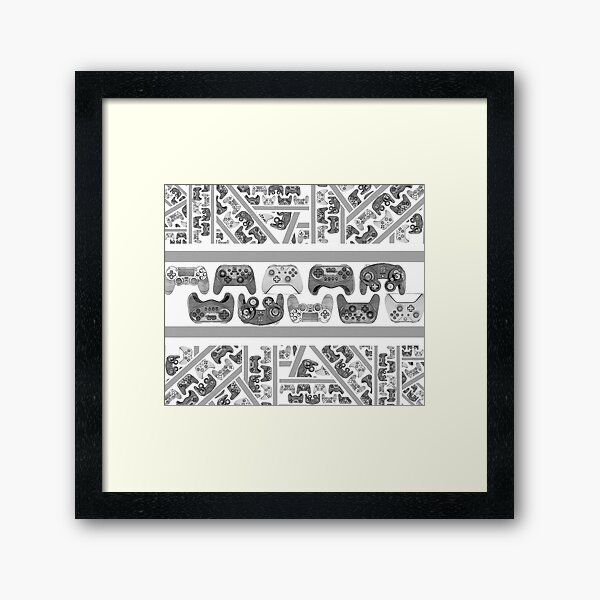 Controller Mayhem! Framed Art Print