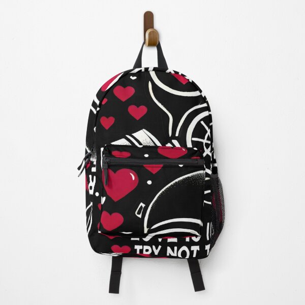 Item preview, Dark Humor Gas Mask Love Quote Valentine's Graphic Desig designed and sold by DrawHandArt.