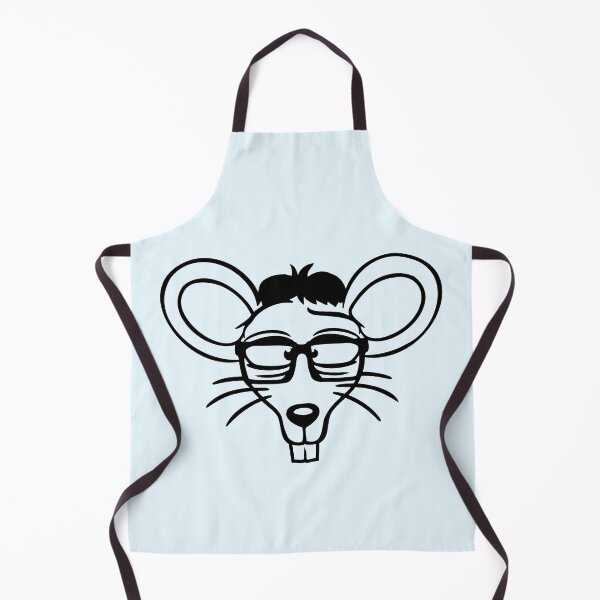 Item preview, Mouse Nerd Geek Horn-Rimmed Glasses Smart Cool designed and sold by shirt-o-mat.
