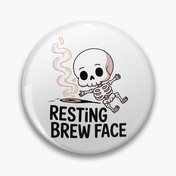 Item preview, Resting Brew Face designed and sold by SignumShop.