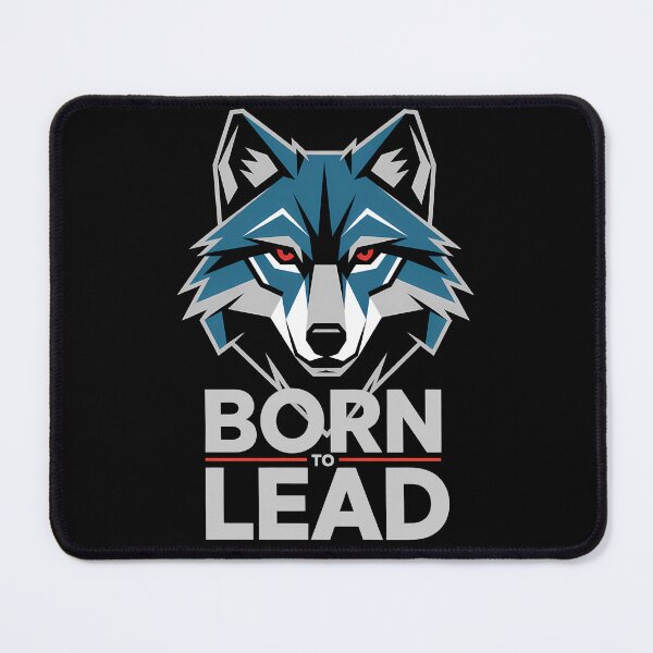 Item preview, Born to Lead – Alpha Wolf Geometric Vector Shirt designed and sold by AP_1979.