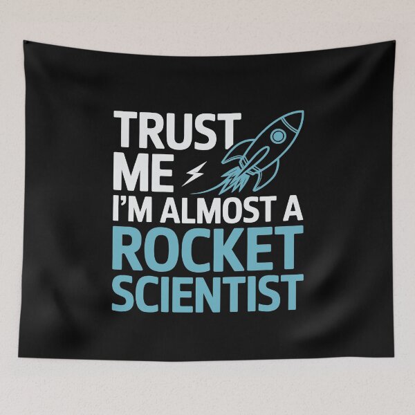 Item preview, I’m Almost a Rocket Scientist Funny Aerospace Engineering designed and sold by tmerchtrends.