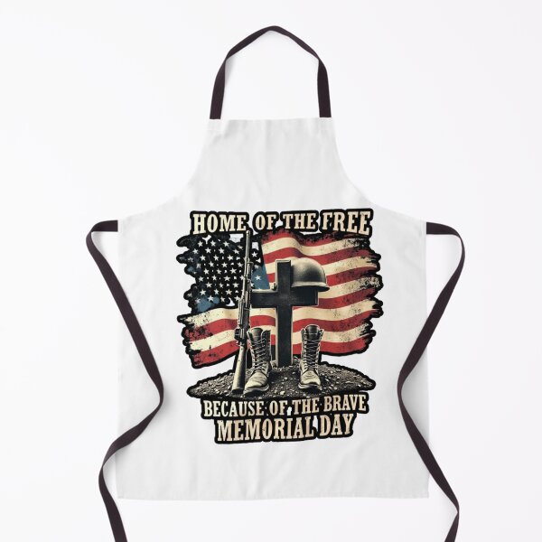 Item preview, Home of the Free Because of the Brave - Memorial Day designed and sold by tamoora.