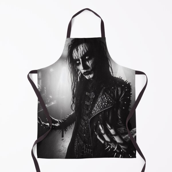 Item preview, Black Metal Rocker Art designed and sold by TheDarkWardrobe.