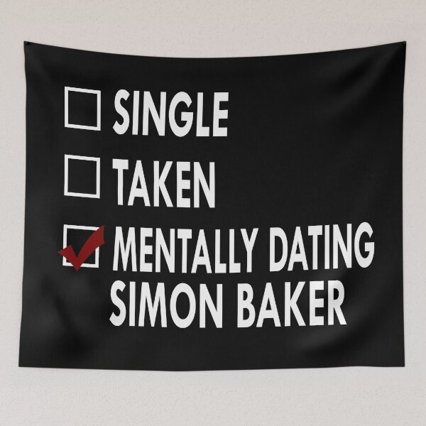 Item preview, Mentally dating Simon Baker designed and sold by Sasya.
