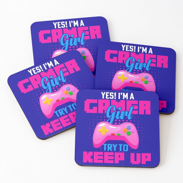 Item preview, gamer girl, gamer, gaming, funny, try to keep up, video games, yes im a gamer girl, yes im a gamer girl try to keep up  designed and sold by happinesproject.