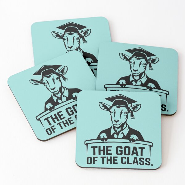 Item preview, Goat on Podium Graduation Joke designed and sold by theartfulaspie.