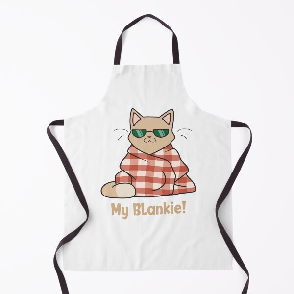 Item preview, Cozy Cat in Sunglasses – “My Blankie!” Orange Tabby Cute Cartoon Tee designed and sold by Spaabus.