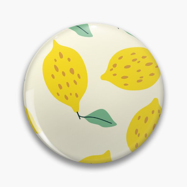 Artikelvorschau, Zitronenmuster | Pastellgelbes Fruchtdesign | Süßer Zitrusästhetischer Hintergrund entworfen und verkauft von TropicalTrails.