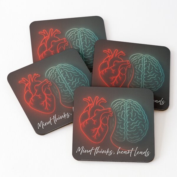 Item preview, Mind thinks, heart leads designed and sold by Fzahrout.