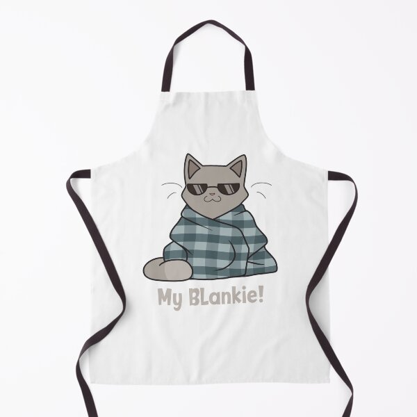 Item preview, Cozy Cat in Sunglasses – “My Blankie!” Gray Tabby Cute Cartoon Tee designed and sold by Spaabus.