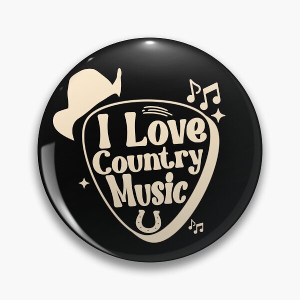 Item preview, I Love Country Music – Feel the Melody designed and sold by ModdiesColors.