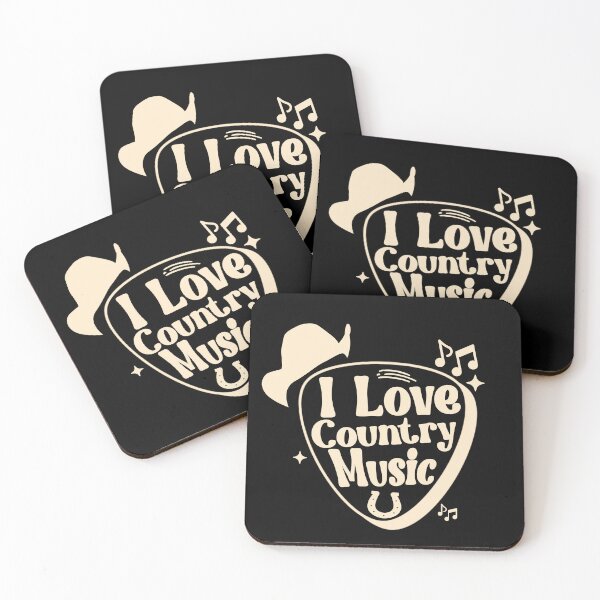 Item preview, I Love Country Music – Feel the Melody designed and sold by ModdiesColors.
