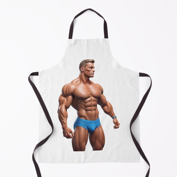 Item preview, Ultra Muscular Bodybuilder Sticker – Bold Fitness Art #111 designed and sold by ForeverPrintsOK.
