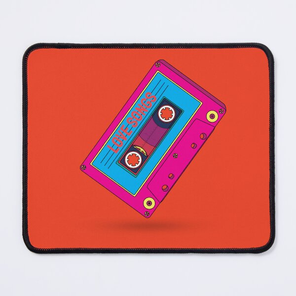 Item preview, Colorful cassette tape with love songs designed and sold by HarridanCreates.