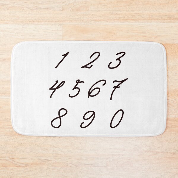 Item preview, Numbers designed and sold by Paper Drip.