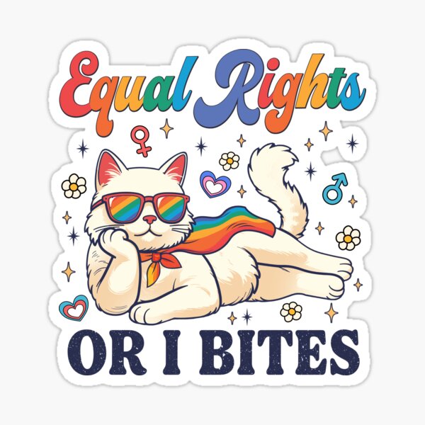 Item preview, Equal Rights Or I Bites  designed and sold by kjanedesigns.