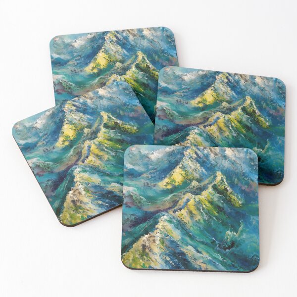 Item preview, Mountains Landscape Nature Impressionism designed and sold by MintaApparel.