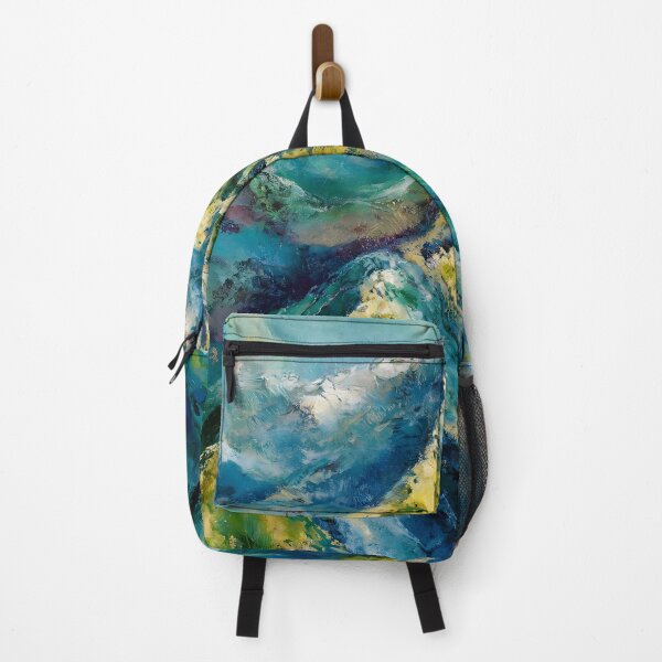 Item preview, Mountains Landscape Nature Impressionism designed and sold by MintaApparel.