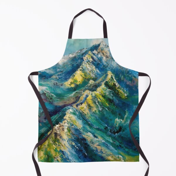 Item preview, Mountains Landscape Nature Impressionism designed and sold by MintaApparel.