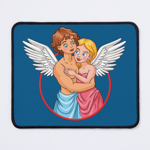 Item preview, Couple of angels in love designed and sold by HarridanCreates.