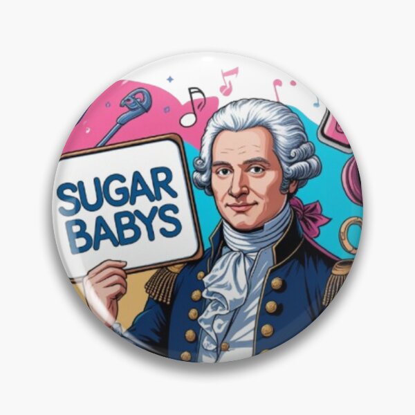 Item preview, Sugar Baby Bach , Italian Classical Music Meme | Funny Historical Mashup   designed and sold by TulipsArtDesigns .