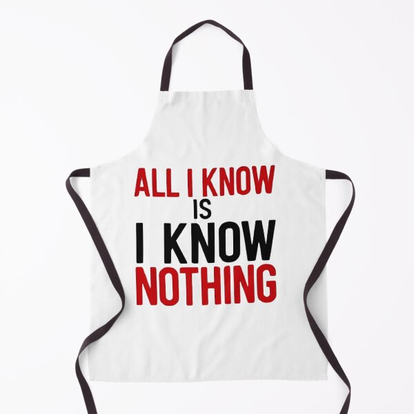 Item preview, All i know is i know nothing designed and sold by whatthefoxsays.