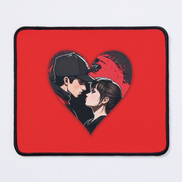 Item preview, Street art: couple in love in the shape of a heart designed and sold by HarridanCreates.