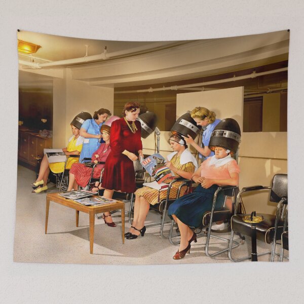 Item preview, Barber - Salon - Curls for Girls 1941 designed and sold by Mike Savad Photography.