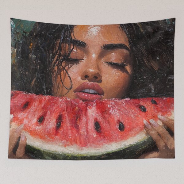 Item preview, Summer Lust with Watermelon by Elin Norrgård designed and sold by VelvetEchoArt.