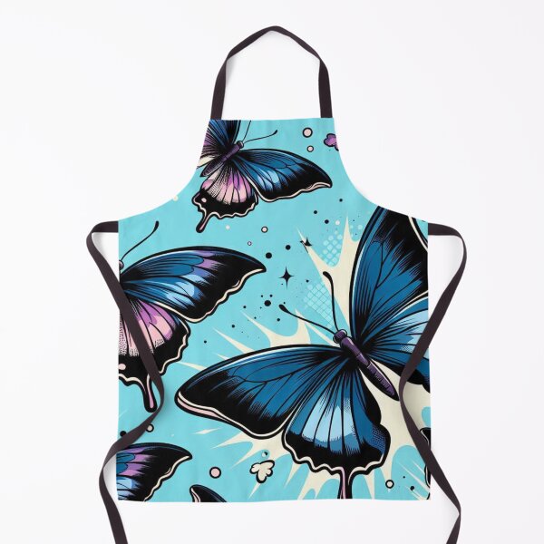 Item preview, Beautiful Comic Butterflies – AI Artwork Colorful Butterfly Collection for Animal Lovers, Nature Fans, and Bold Styles designed and sold by knalpot-design.