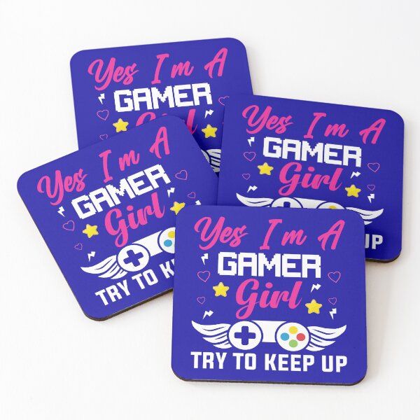 Item preview, gamer girl, gamer, gaming, funny, try to keep up, video games, yes im a gamer girl, yes im a gamer girl try to keep up  designed and sold by happinesproject.