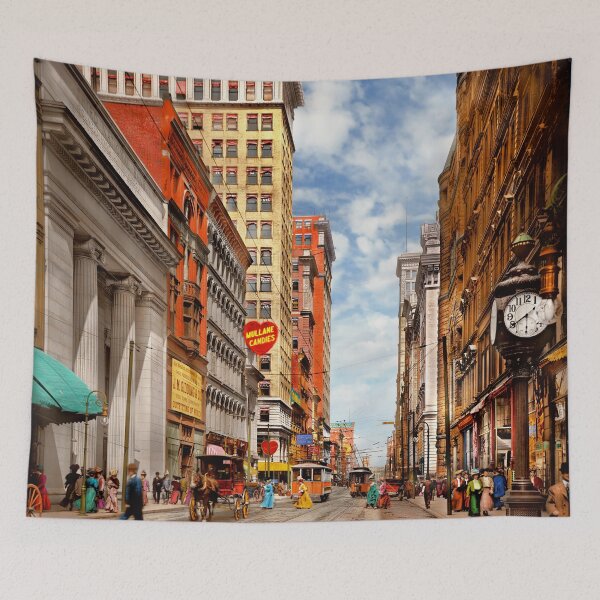 Item preview, City - Cincinnati, OH - Heart of Cincinnati's financial district 1906 designed and sold by Mike Savad Photography.