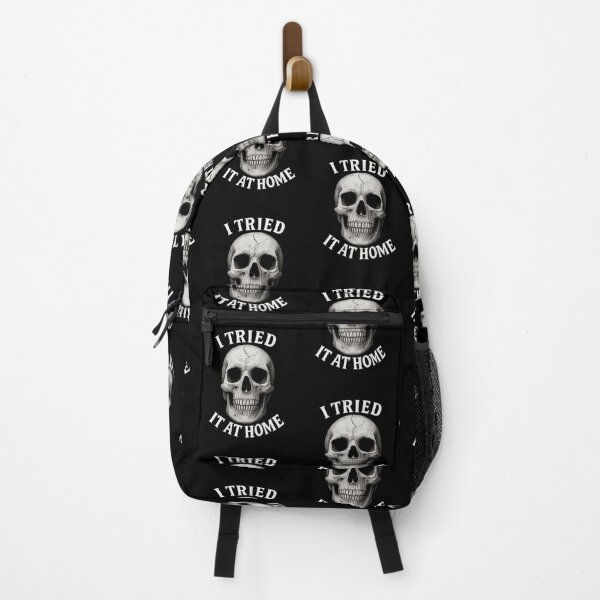 Item preview, I TRIED IT AT HOME Skull  designed and sold by FuntasticMatt.