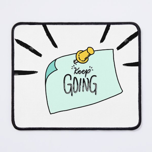 Item preview, Keep Going-sticky note designed and sold by vibrantvibes-co.