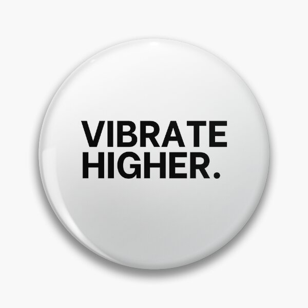 Item preview, Vibrate Higher Minimalist Manifestation Quote designed and sold by ClassicAF.