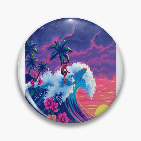 Item preview, Surfer riding a wave designed and sold by lordiano.
