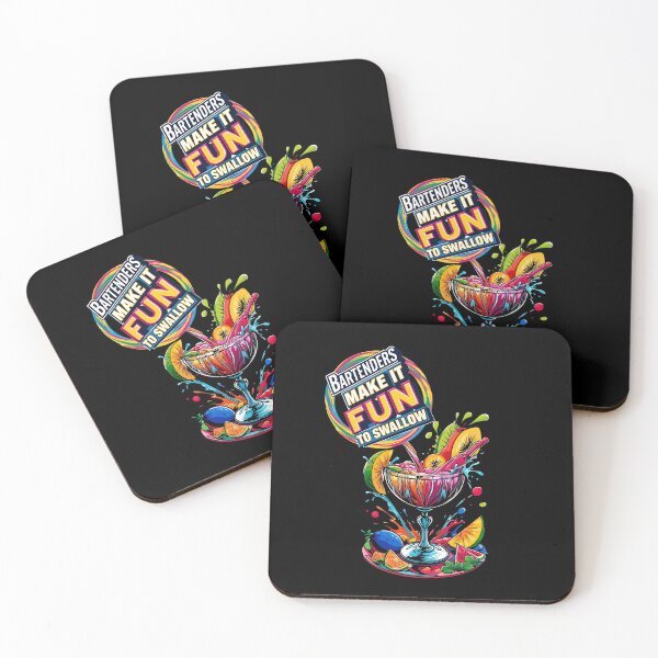 Item preview, Funny Bartenders Make It Fun To Swallow designed and sold by Zayavca.