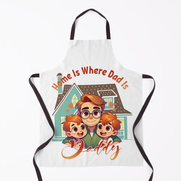 Item preview, Home Is Where Dad Is – Father’s Day Gift Idea designed and sold by PrintSparkDesigns.