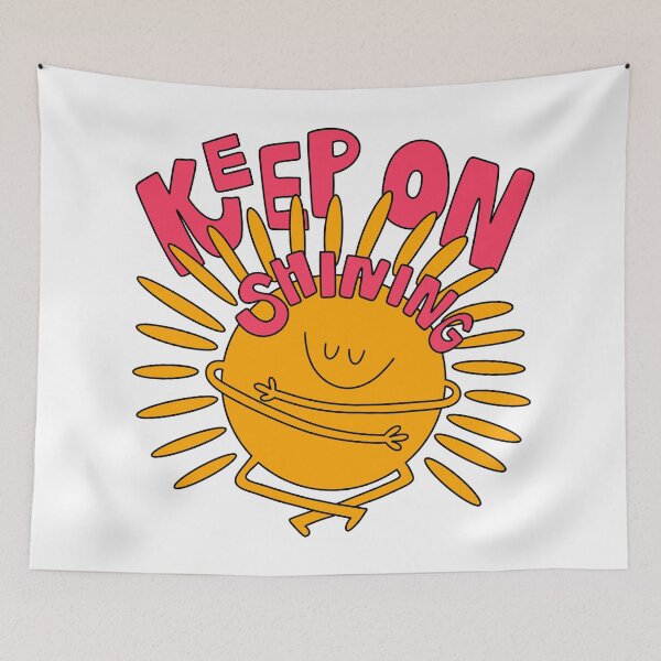 Item preview, Keep On Shining Smiling Sun designed and sold by GraceMakes03.