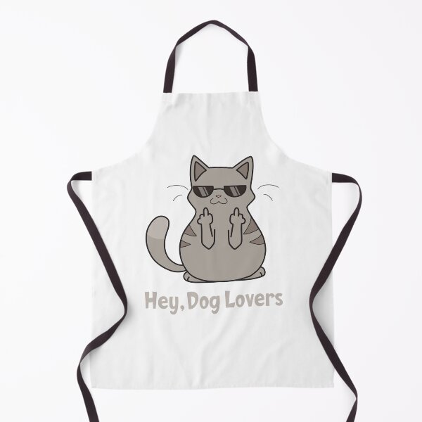 Item preview, Hey Dog Lovers – Sassy Cat with Attitude Gray Tabby Funny Tee designed and sold by Spaabus.